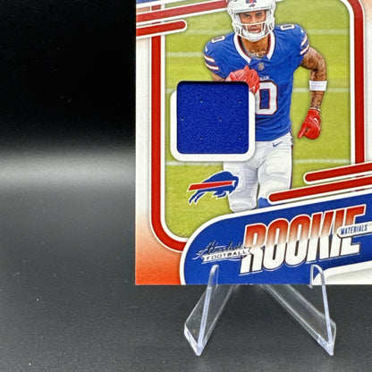 2024 Panini Absolute - Absolute Rookie Materials Keon Coleman #ARM-KCN (MEM, RC)