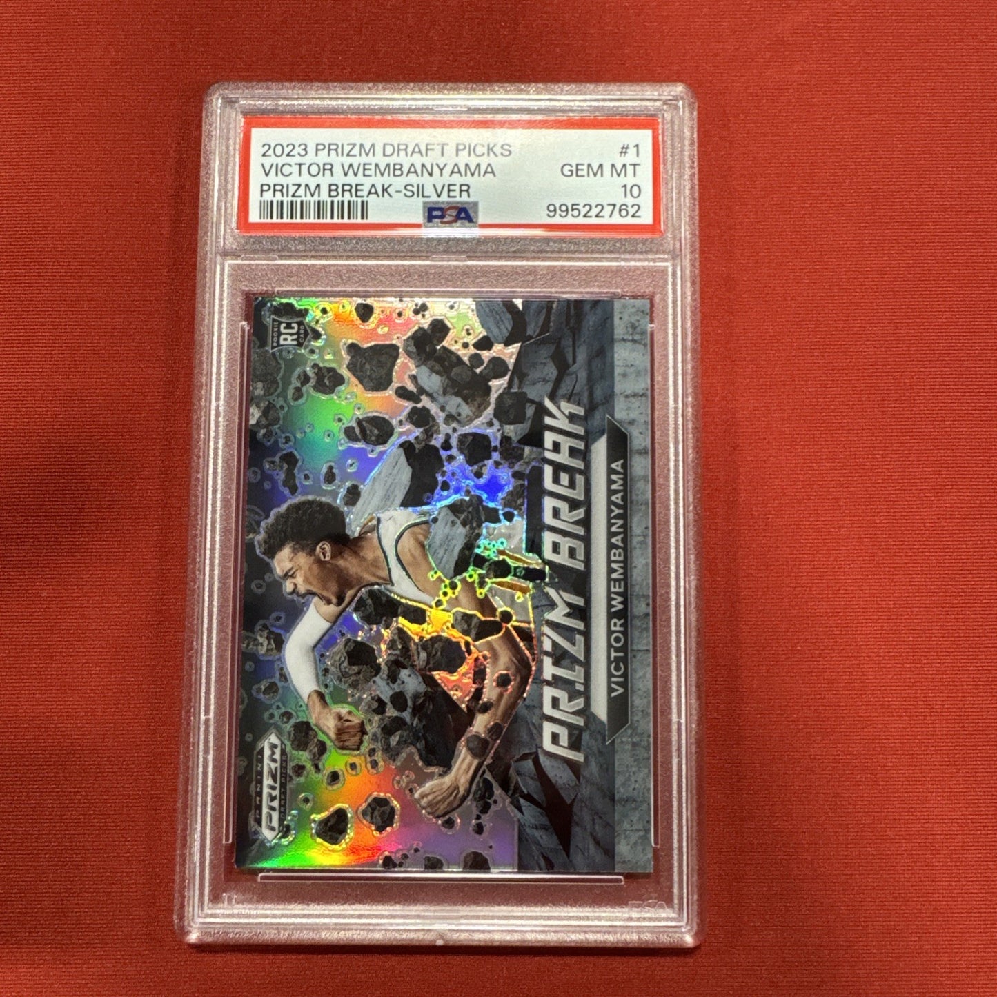 ✨ PSA 10 2023 Prizm Draft Victor Wembanyama #1 Prizm Break Silver GEM MINT