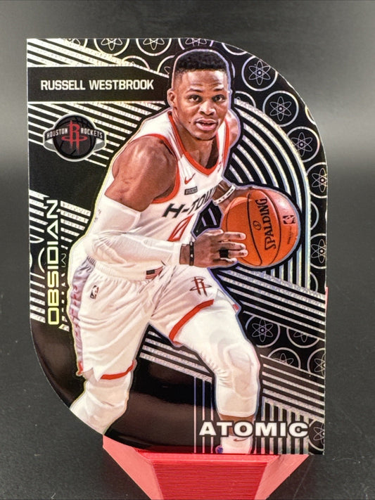 2019-20 Panini Obsidian Russell Westbrook SP 25/99 REFRACTOR INSERT