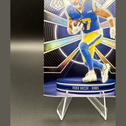 2025 Mosaic Center Stage Puka Nacua Prizm No.28 LA Rams