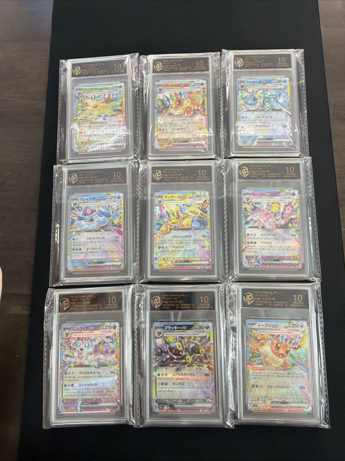 Pokemon JPN Terastal Festival ex Eevee Evo Complete Set 9 RPA 10 SEQUENTIAL #’s