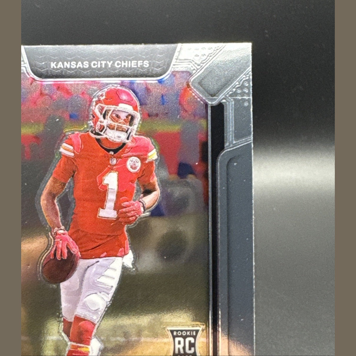 2024 Prizm Xavier Worthy Rookie Emergent #7 Panini Kansas City Chiefs RC Insert