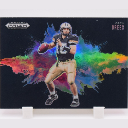 2025 Panini Prizm Draft Picks Drew Brees #30 Black COLOR BLAST Prizm SSP