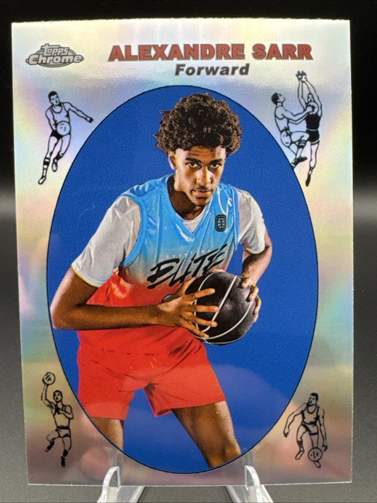 2021-22 Topps Chrome OTE #69TB17 Alexandre Sarr 1969 Topps Basketball RC