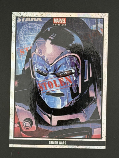 Iron man ARMOR WARS /500 Glitch Holo - Panini MARVEL ANTHOLOGY