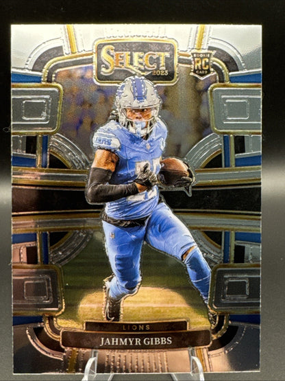 2023 Panini Select - Concourse Jahmyr Gibbs #34 Prizm RC Rookie Detroit Lions