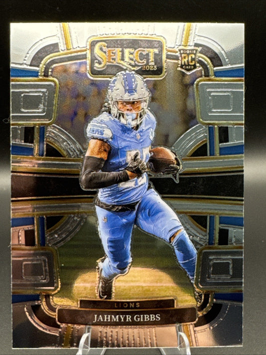 2023 Panini Select - Concourse Jahmyr Gibbs #34 Prizm RC Rookie Detroit Lions