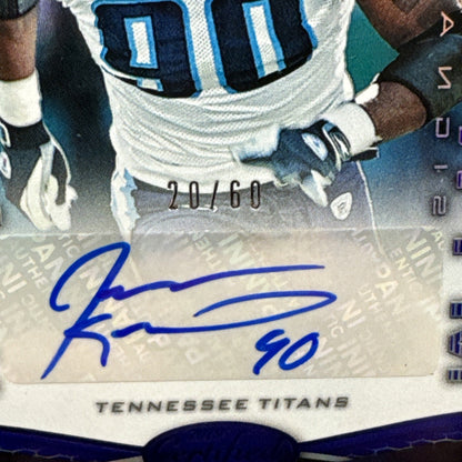 2019 Panini Certified - Signatures Jevon Kearse #MI-JK Mirror Blue 20/60 Auto