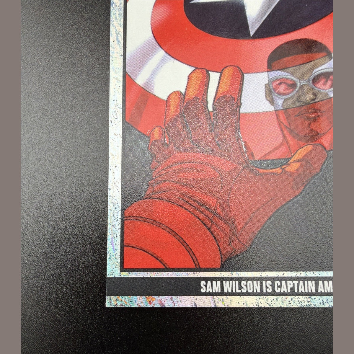 2025 Panini Marvel Anthology Sam Wilson Is Captain America  Marble Holo /25 #89
