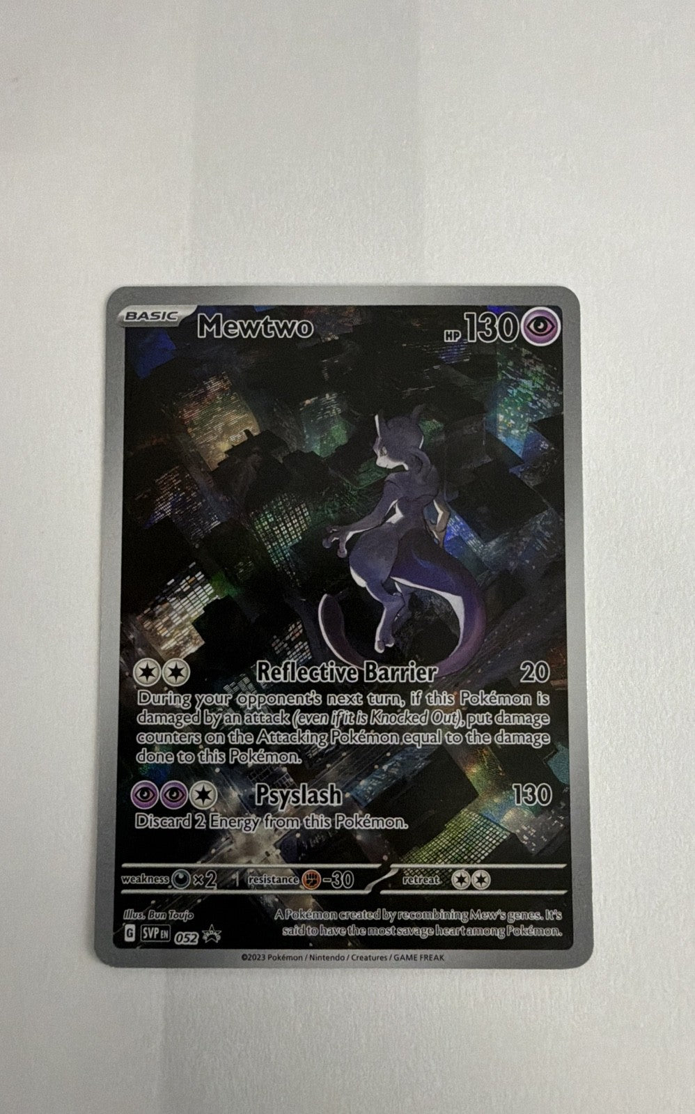 Mewtwo 052 Sv: Scarlet & Violet Promo Cards Holo