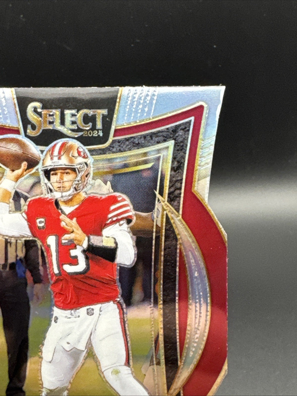 2024 Brock Purdy Select Silver Die Cut Concourse NFL Card San Francisco #37