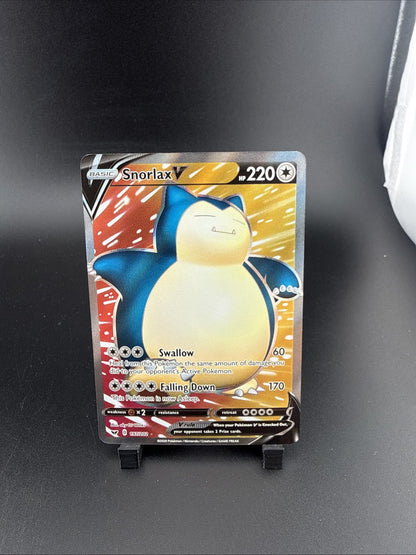 The Pokémon Company Snorlax V Sword & Shield Holo EN 2020 220HP