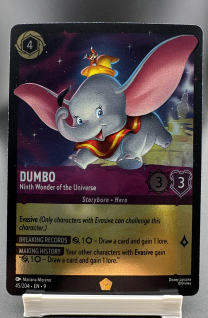 Dumbo - Ninth Wonder of the Universe 45/204 Fabled Cold Foil
