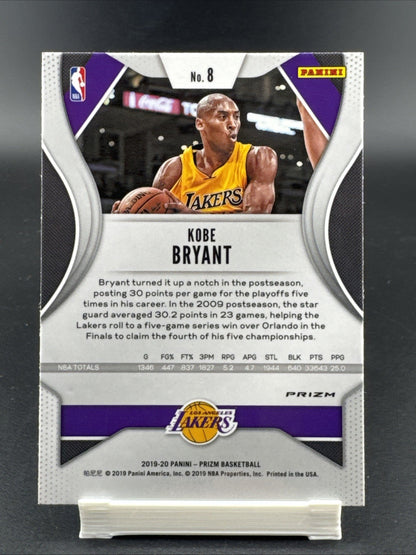 2019-20 Panini Prizm - Kobe Bryant #8 Green Prizm