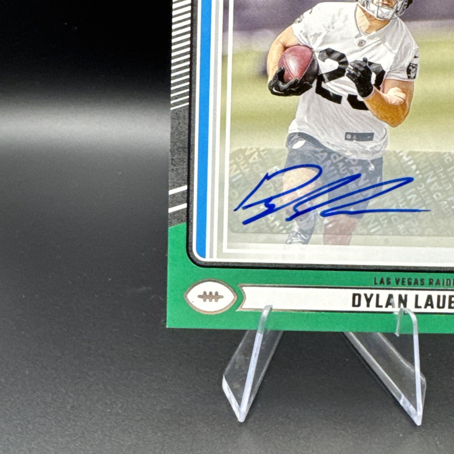 2024 Panini Donruss - Rated Rookie Green Autographs #372 Dylan Laube (AU, RC)