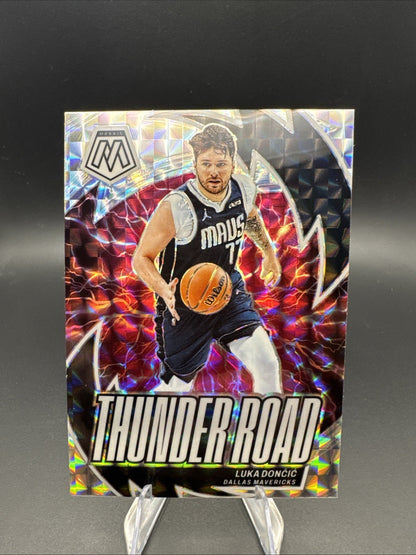 2023-24 Panini Mosaic - Thunder Road Luka Dončić Mosaic Prizm #20