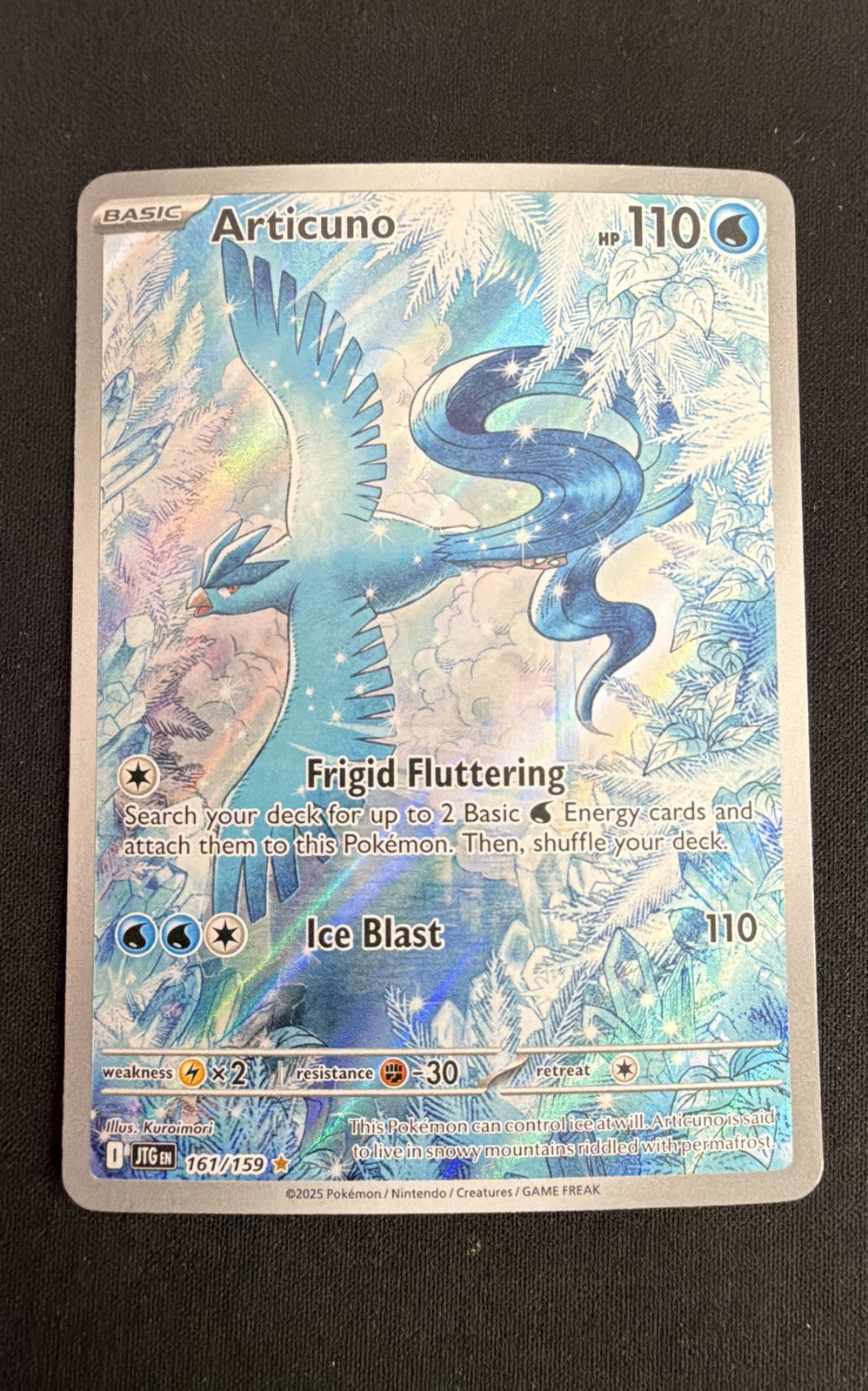 Articuno 161/159 Sv09: Journey Together Holo