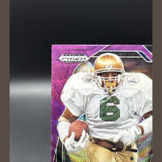 2025 Prizm Draft Picks Jerome Bettis Purple Prizm #185 Match ND