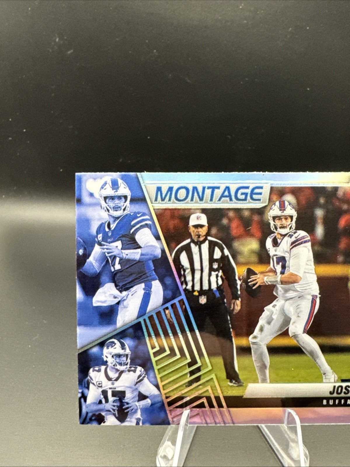 2022 Panini Mosaic Football - Josh Allen M-1 - Montage - Buffalo Bills