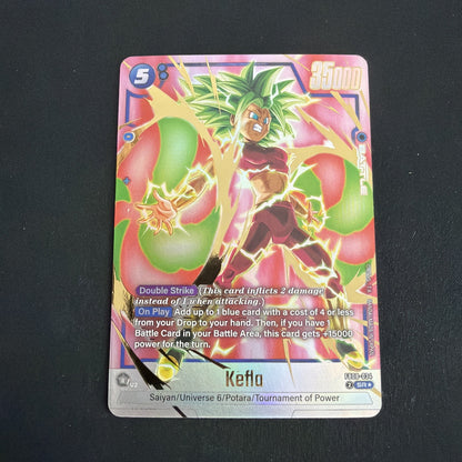 Kefla FB08-034  SR* Alt Art Dragon Ball Fusion World Saiyan’s Pride