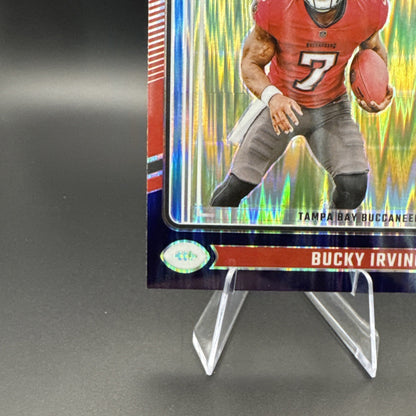 2024 Panini Donruss Optic - Rated Rookie Bucky Irving #216 Purple Shock Prizm