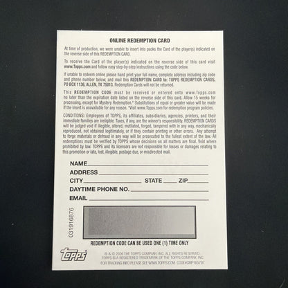 2025 Topps Chrome NFL Orange Wave Refractor /25 Auto Jaxon Smith-Njigba BA-JSN