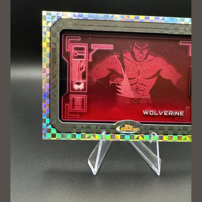 Wolverine Sentinel Scan SS-8 X-Fractor 72/97 2025 Topps Finest X-Men 97'
