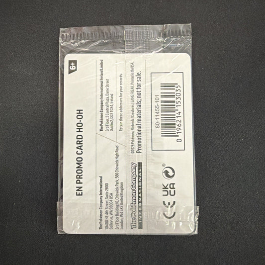 Pokémon TCG Ho-Oh GameStop Chaos Rising Promo Card Sealed