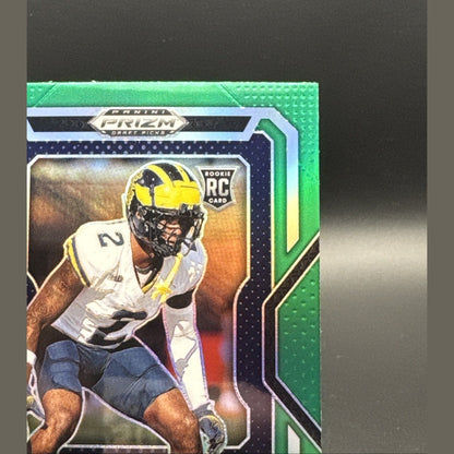 Will Johnson [Green] #18 2025 Panini Prizm Draft Picks Student Orientation