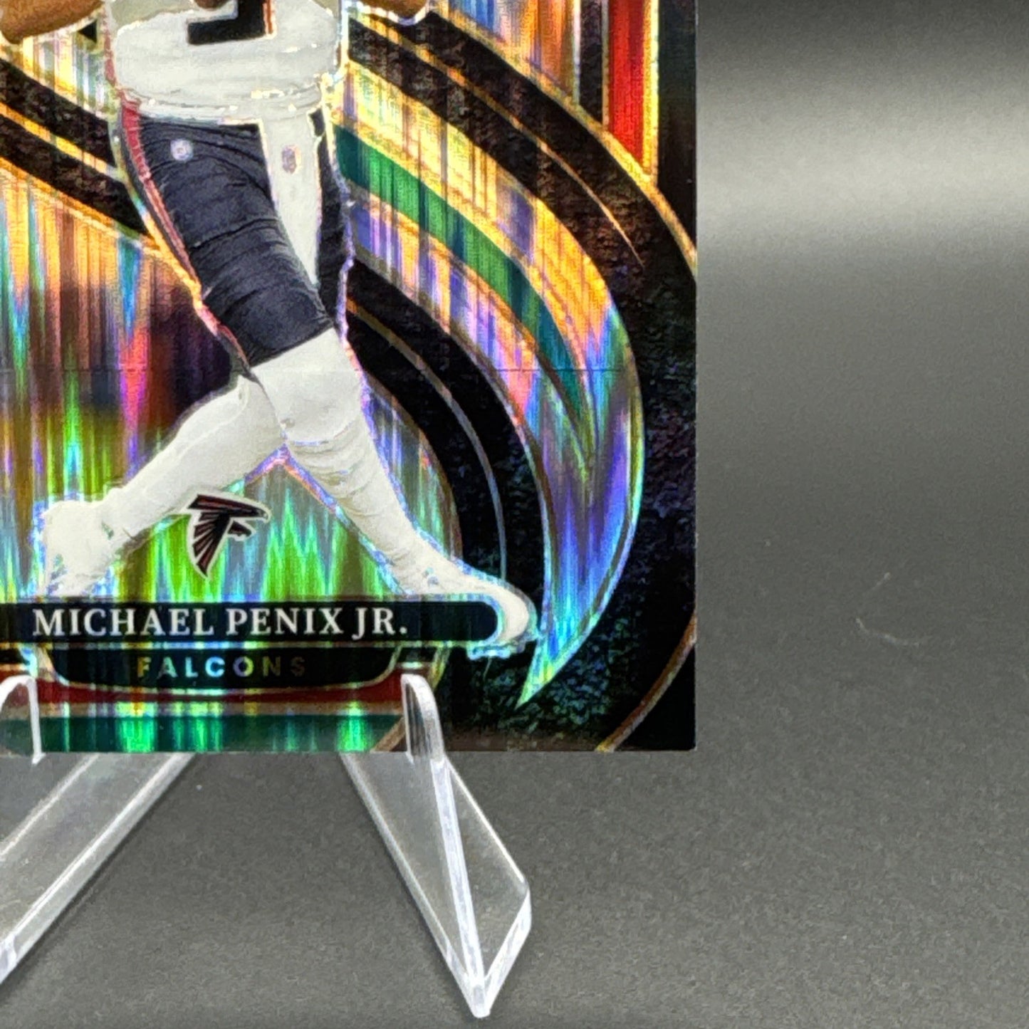 2024 Panini Select - Premier Level Michael Penix Jr. #110 Black & Green Prizm RC