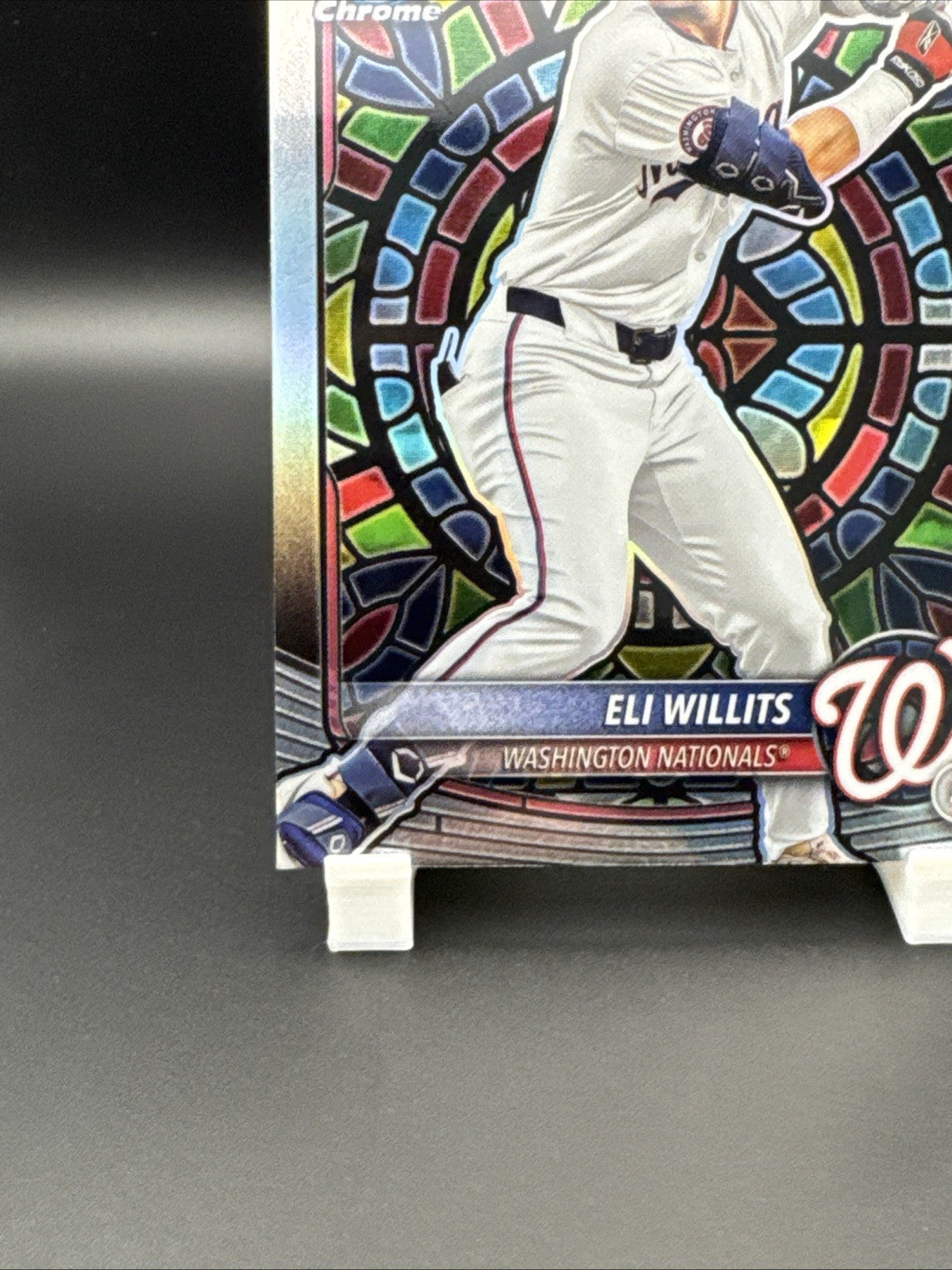 2025 Bowman Draft 1st Chrome ELI Willits Stained Glass #BDC-1