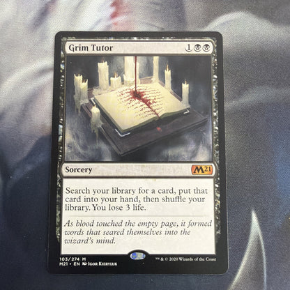 Grim Tutor Core Set 2021