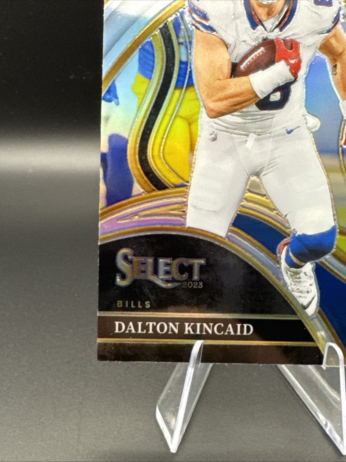 2023 Panini Select #281 Dalton Kincaid Silver Prizms Die Cut Rookie