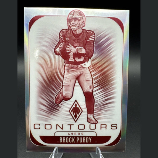 Brock Purdy #28 2025 Panini Phoenix Contours
