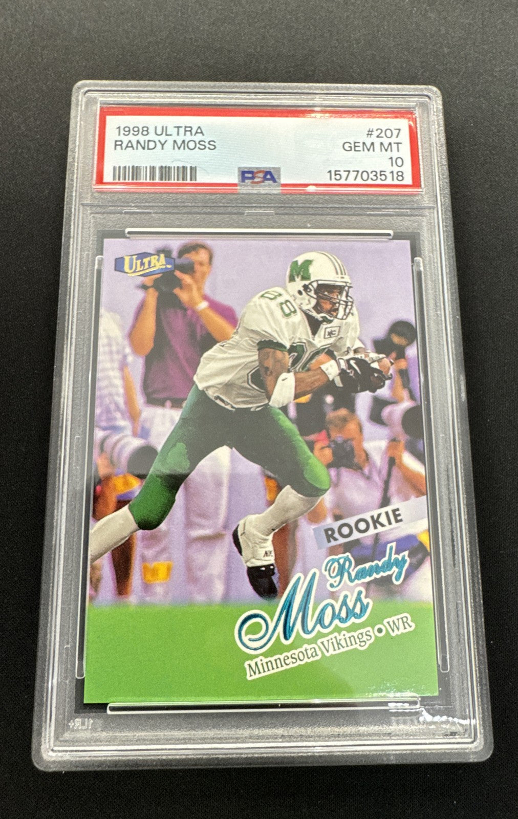 1998 Ultra - Rookie Randy Moss #207 (RC)