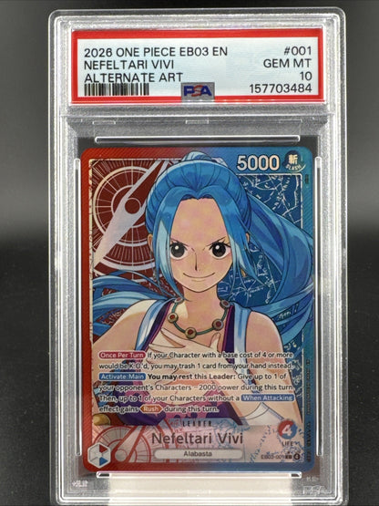 Nefeltari Vivi (001) (Alternate Art) EB03-001 Extra Booster: One Piece Heroines