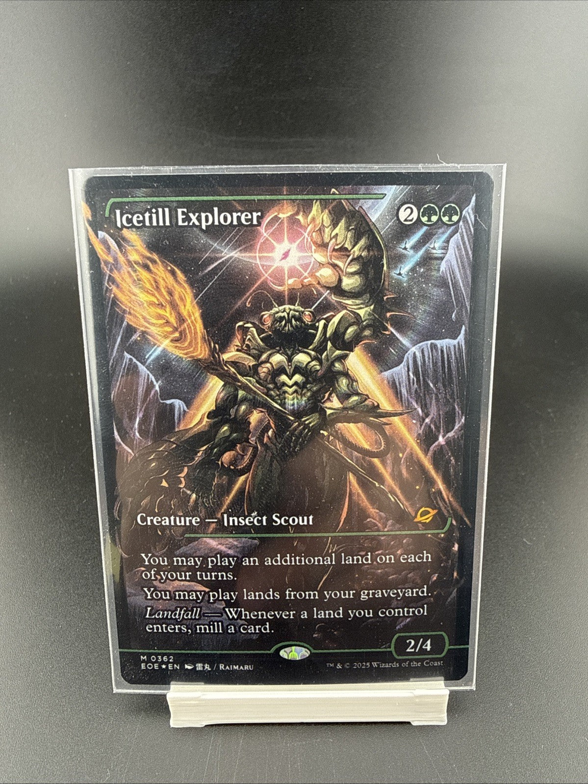 Icetill Explorer (Showcase) Edge of Eternities Foil NM Free Ship