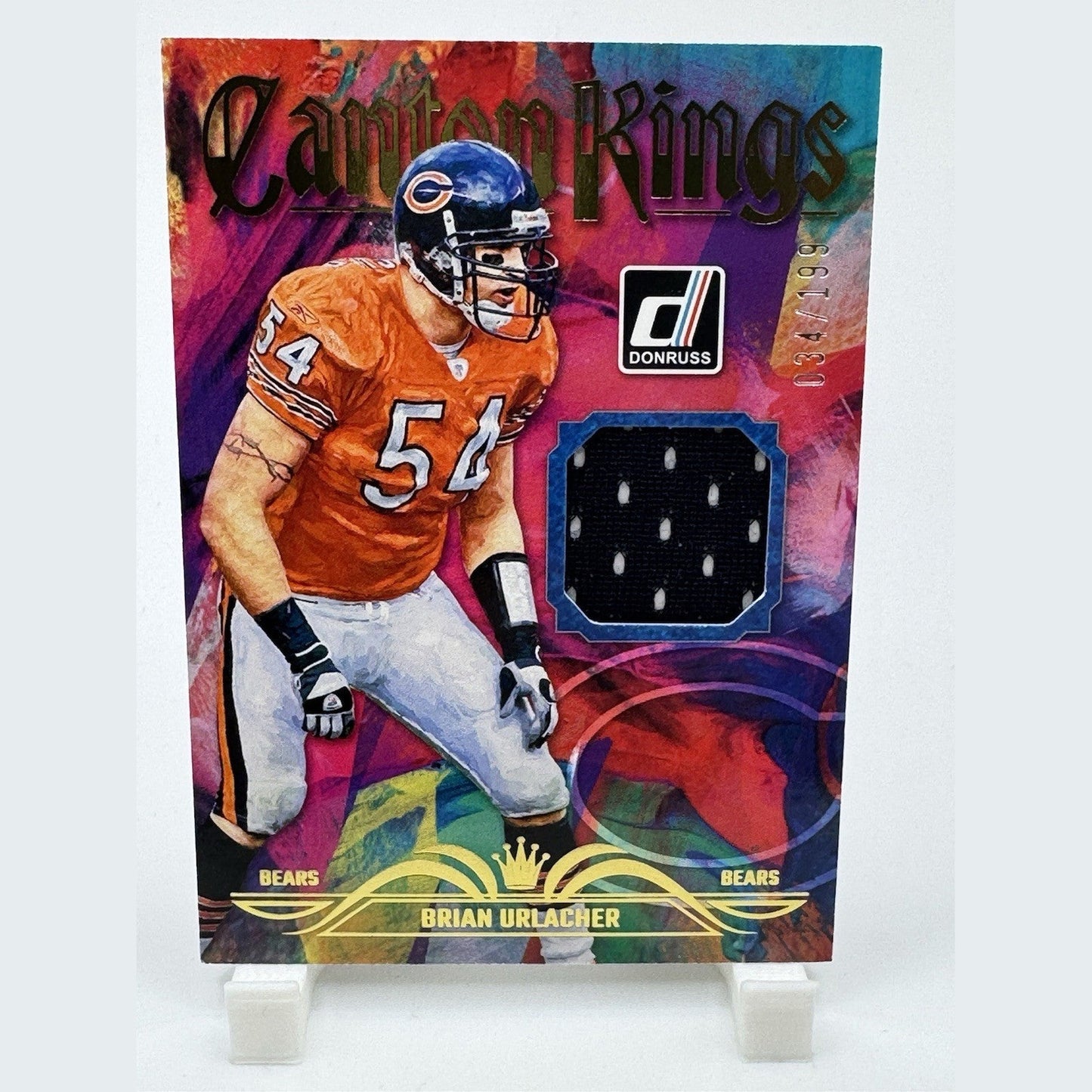 2023 Panini Donruss Canton Kings #CK-11 Brian Urlacher /199