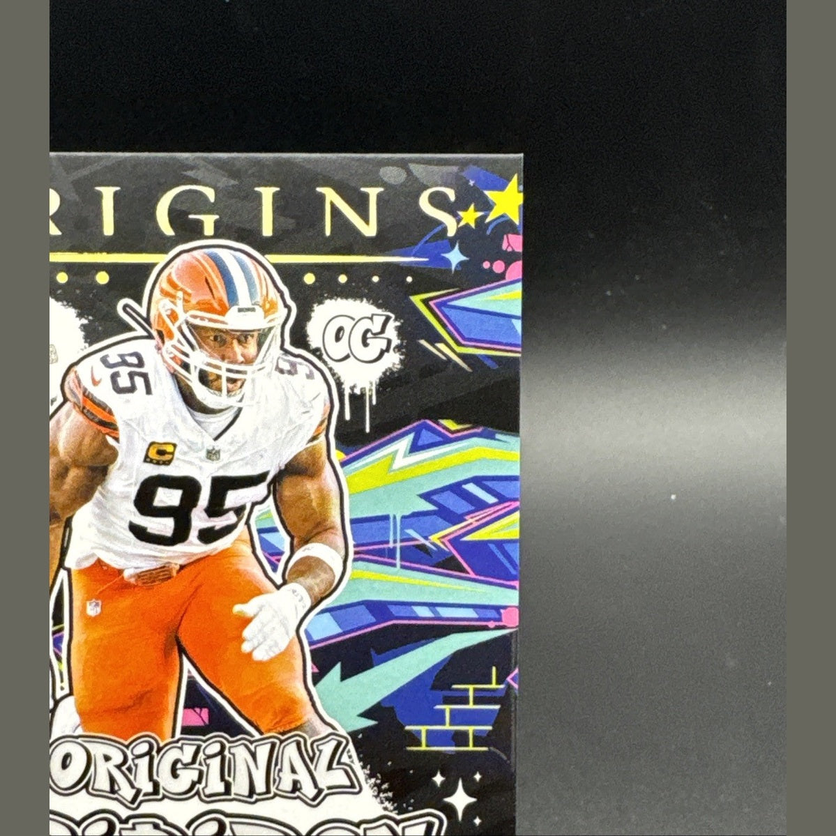 2025 Origins Myles Garrett Original Gridiron #5 Browns