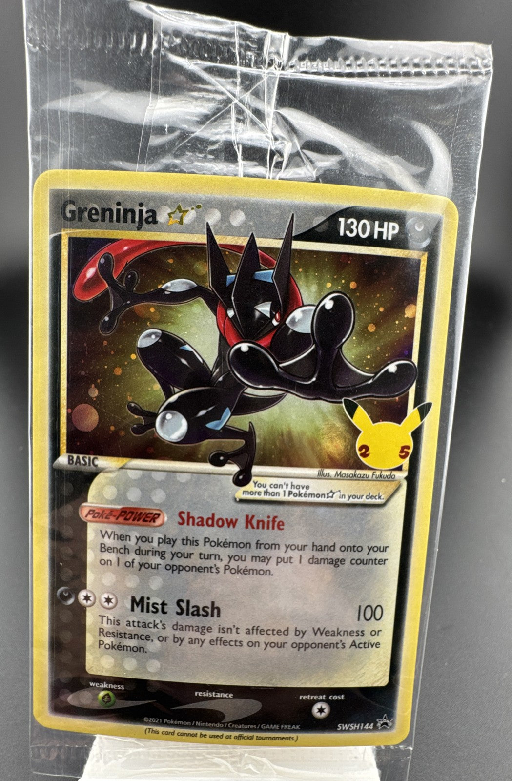 Greninja Star SWSH144 SWSH: Sword & Shield Promo Cards Holo Sealed