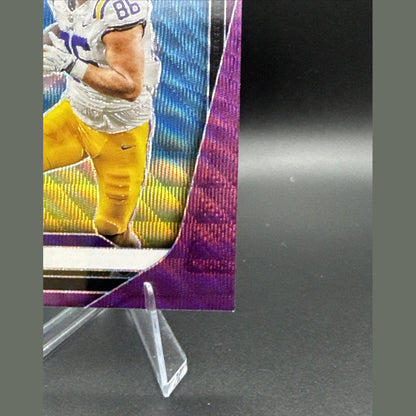 2025 Panini - Prizm Draft Picks Mason Taylor Purple Wave #53 (RC)