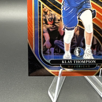 2024-25 Panini Select #108 Klay Thompson Red Prizm 14/199