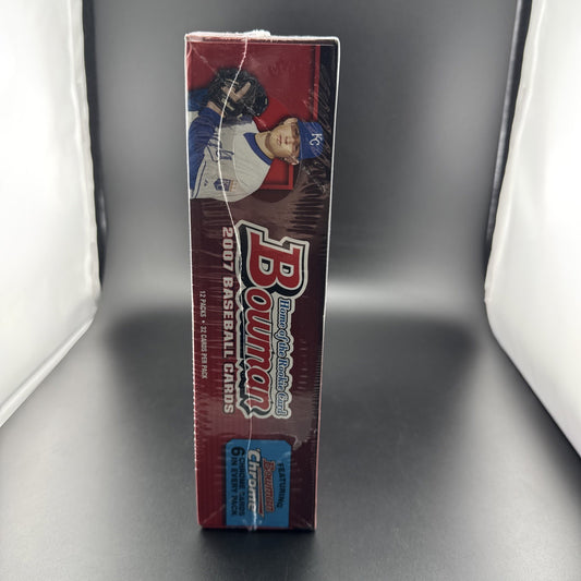 2007 Bowman Baseball Jumbo Hobby Box **3 Autos**