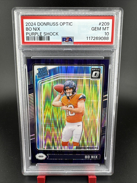 2024 Donruss Optic No Nix #209 Purple Shock PSA 10