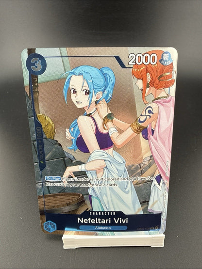 Nefeltari Vivi EB02-026 Campaign Dash Pack Promo	Heroines Edition One Piece Card