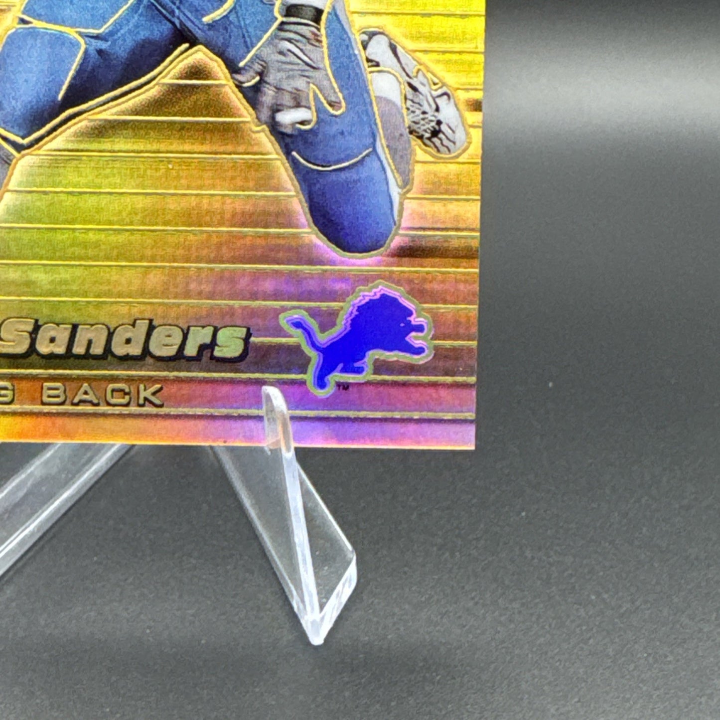 1999 Bowman Best #50  Barry Sanders Detroit Lions  61/400