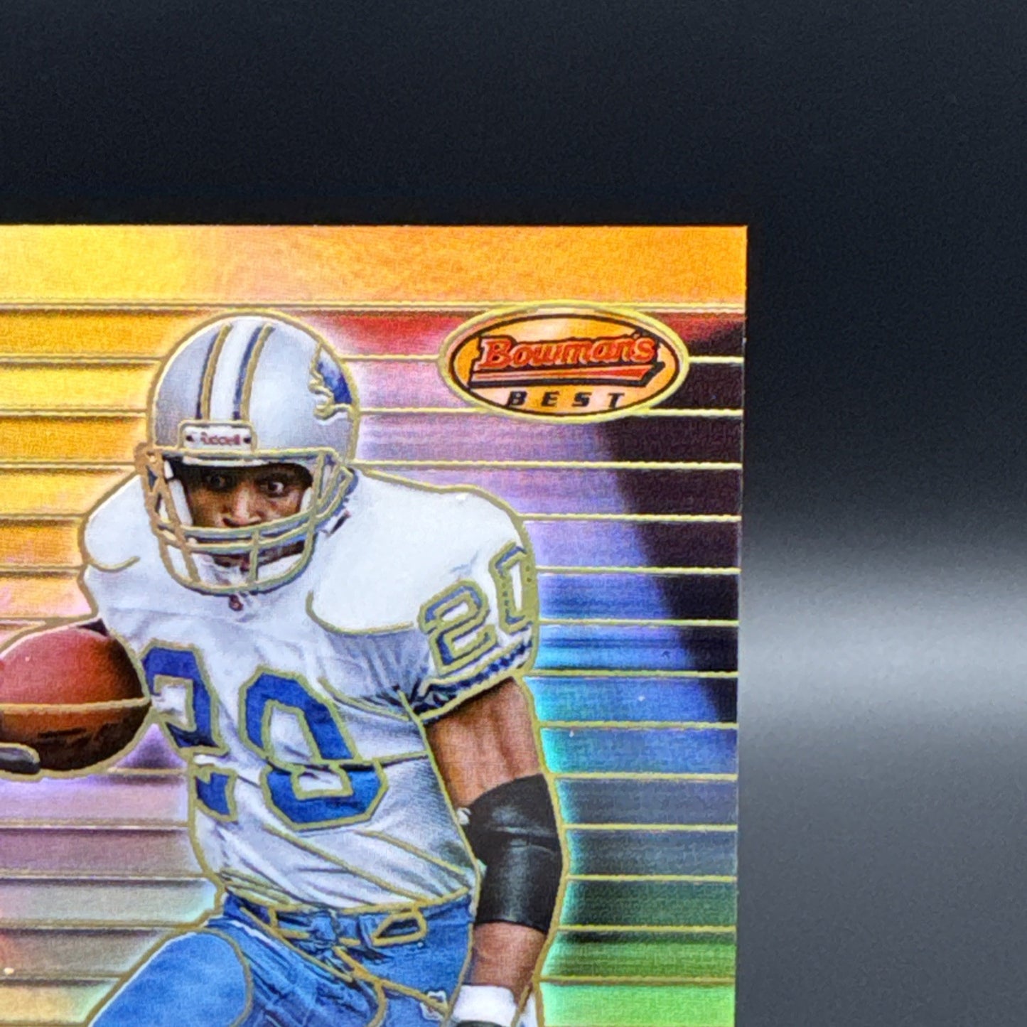 1999 Bowman Best #50  Barry Sanders Detroit Lions  61/400