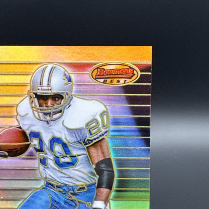 1999 Bowman Best #50  Barry Sanders Detroit Lions  61/400