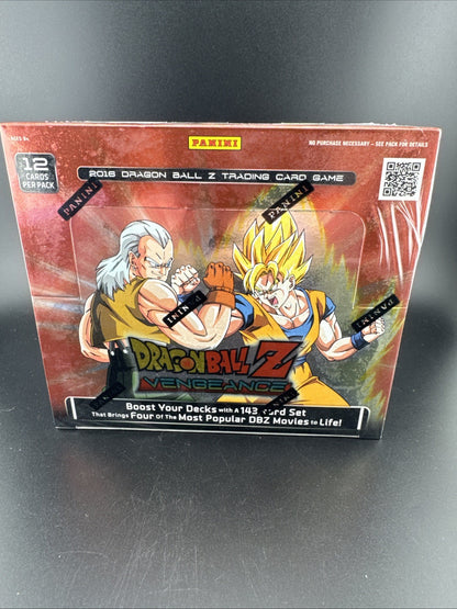 DBZ Vengeance: Booster Box New Sealed Product - Dragon Ball Z (Panini)