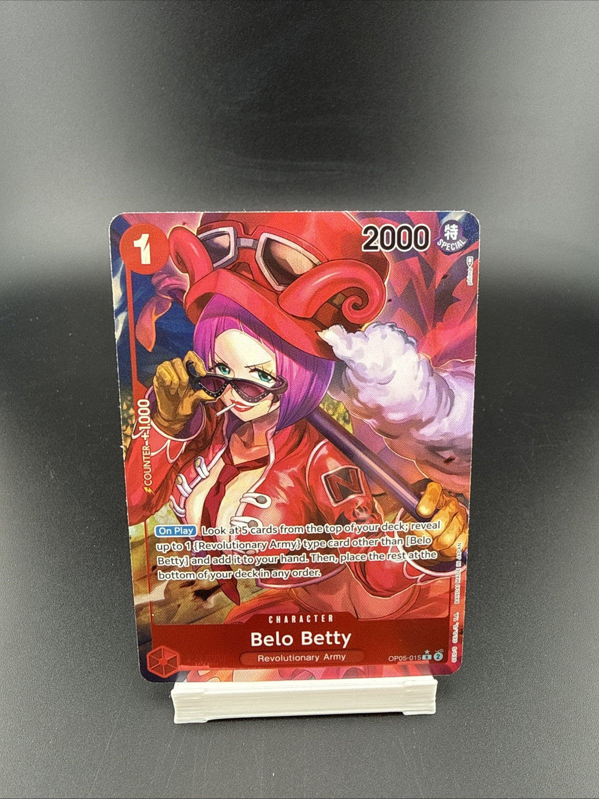 Belo Betty (015) (Alternate Art) OP05-015 Awakening of the New Era Foil